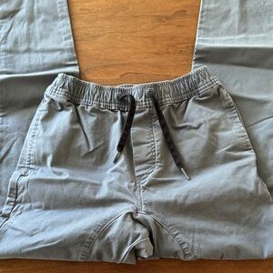 Zanerobe Light Gray Elastic Waist Drawstring Pants